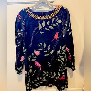 Sheridan French, bird stud dress, size Medium